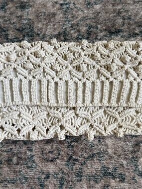 Vintage Mister Ernest Handmade Macrame Clutch